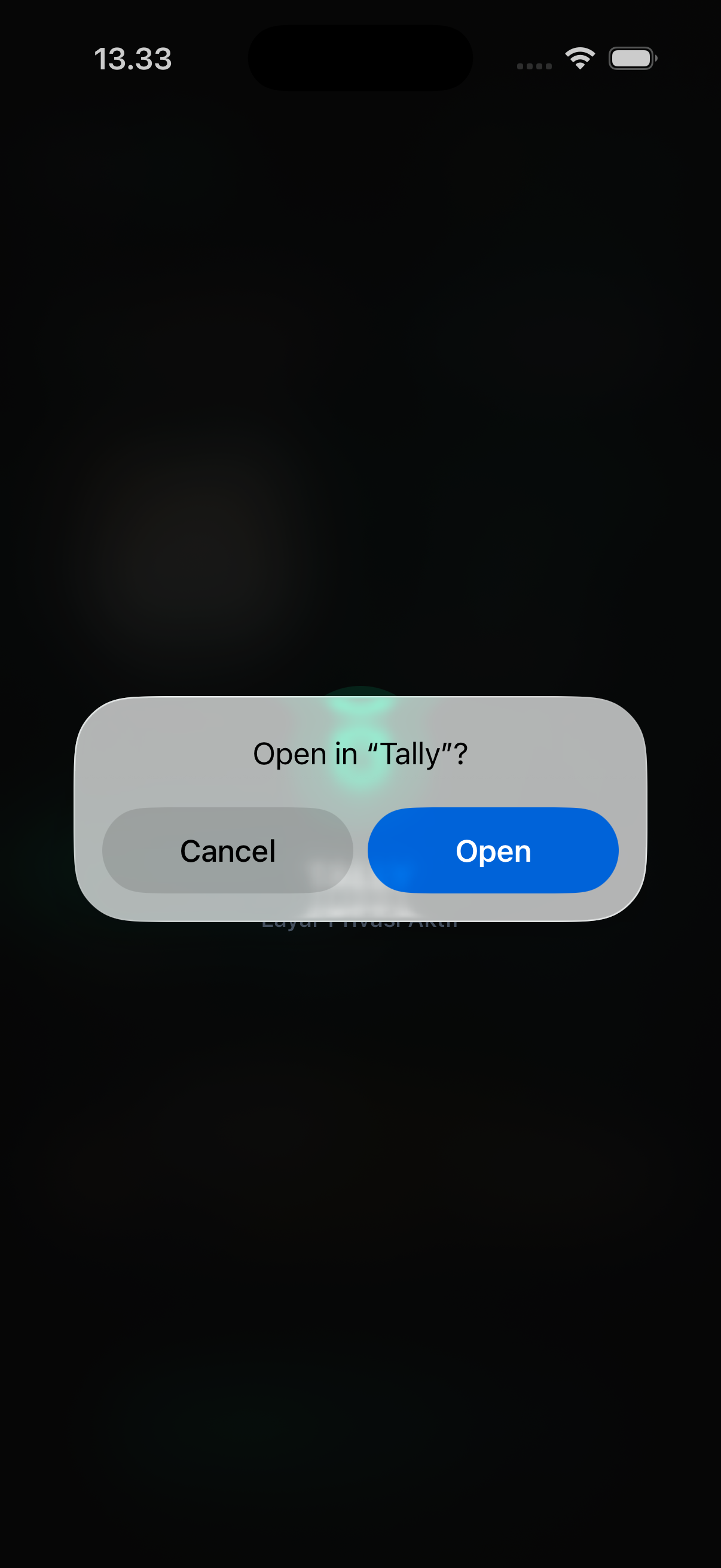 Tally Home Dashboard