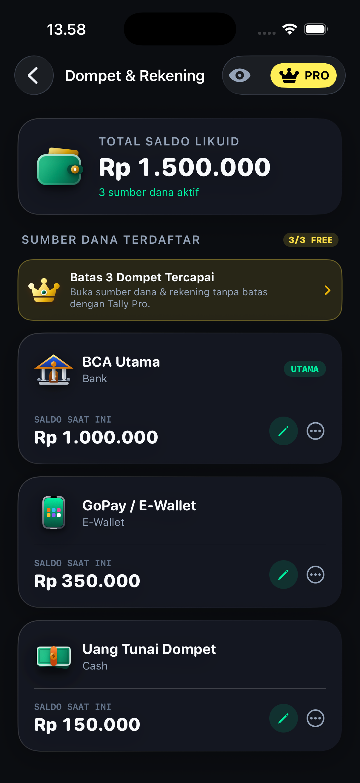 Multi Wallet Master